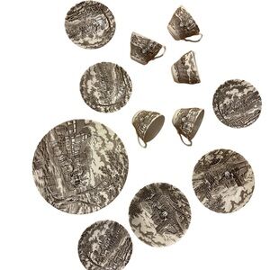 Myott Royal Mail England fine porcelain 12 pieces